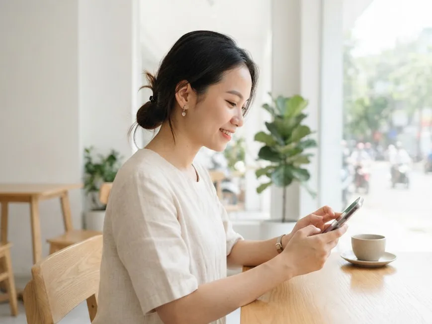 Chủ cửa hàng sửa web trên điện thoại