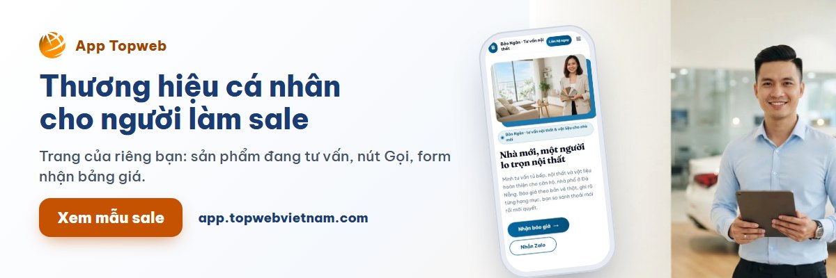App Topweb: Muốn khách tự tìm đến bạn trên Google?