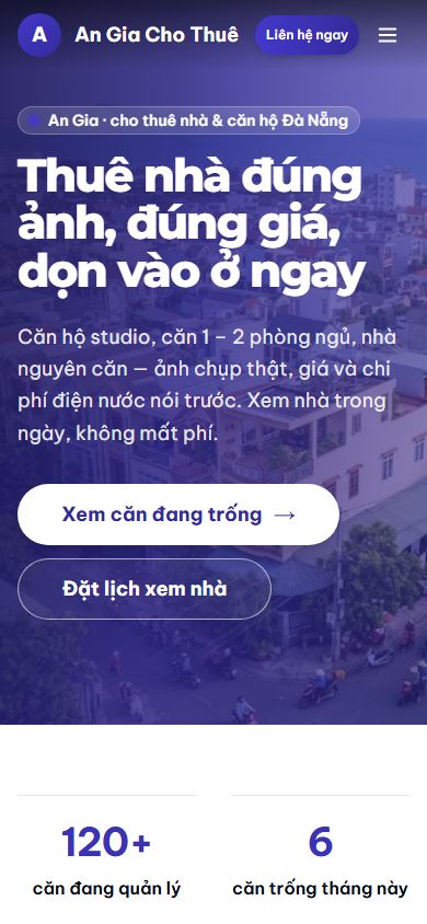 Mẫu An Gia trên điện thoại